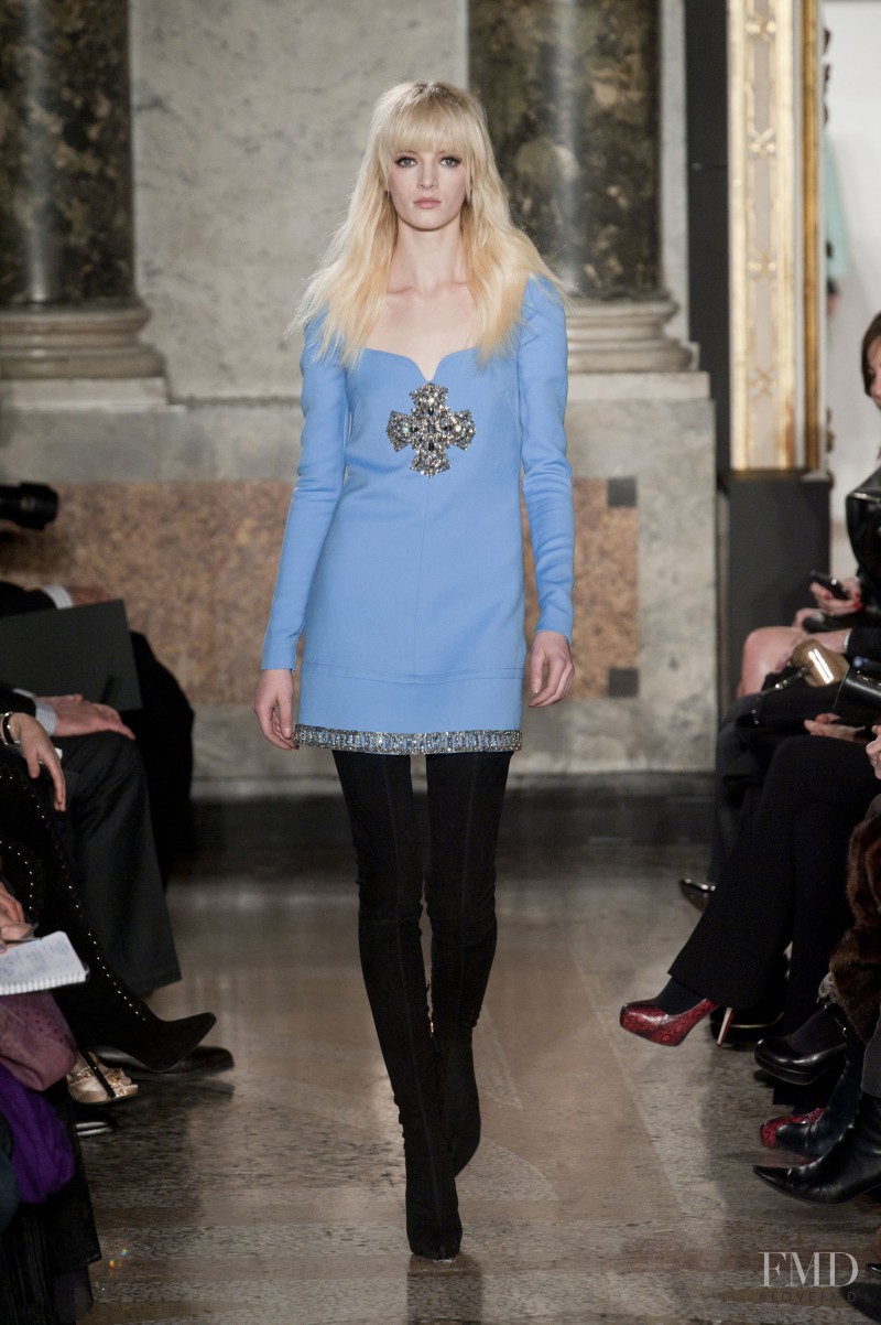 Daria Strokous featured in  the Pucci fashion show for Autumn/Winter 2013