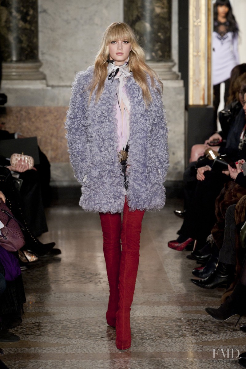 Sigrid Agren featured in  the Pucci fashion show for Autumn/Winter 2013