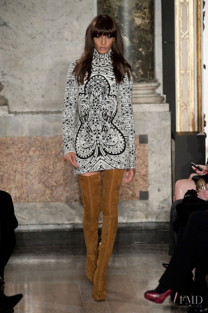 Joan Smalls featured in  the Pucci fashion show for Autumn/Winter 2013