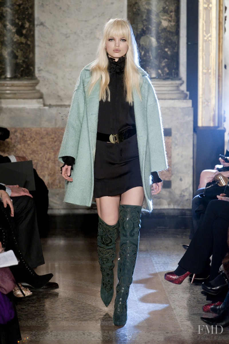 Daphne Groeneveld featured in  the Pucci fashion show for Autumn/Winter 2013