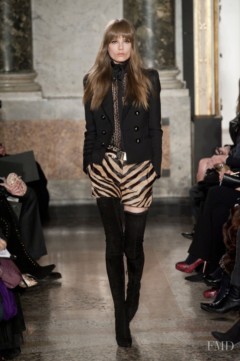 Caroline Brasch Nielsen featured in  the Pucci fashion show for Autumn/Winter 2013
