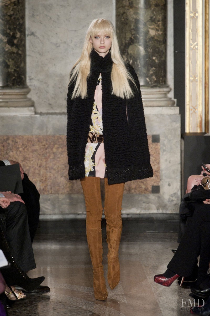 Nastya Kusakina featured in  the Pucci fashion show for Autumn/Winter 2013