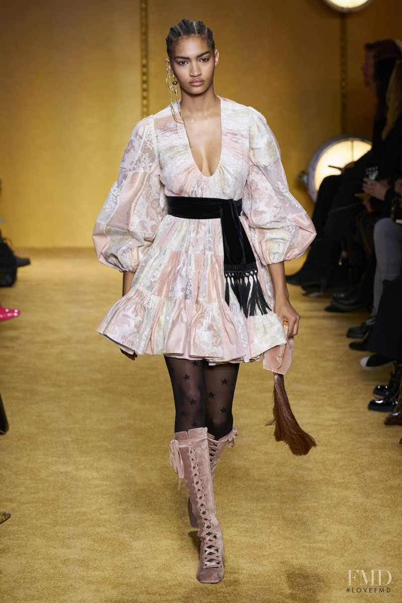 Anyelina Rosa featured in  the Zimmermann fashion show for Autumn/Winter 2020