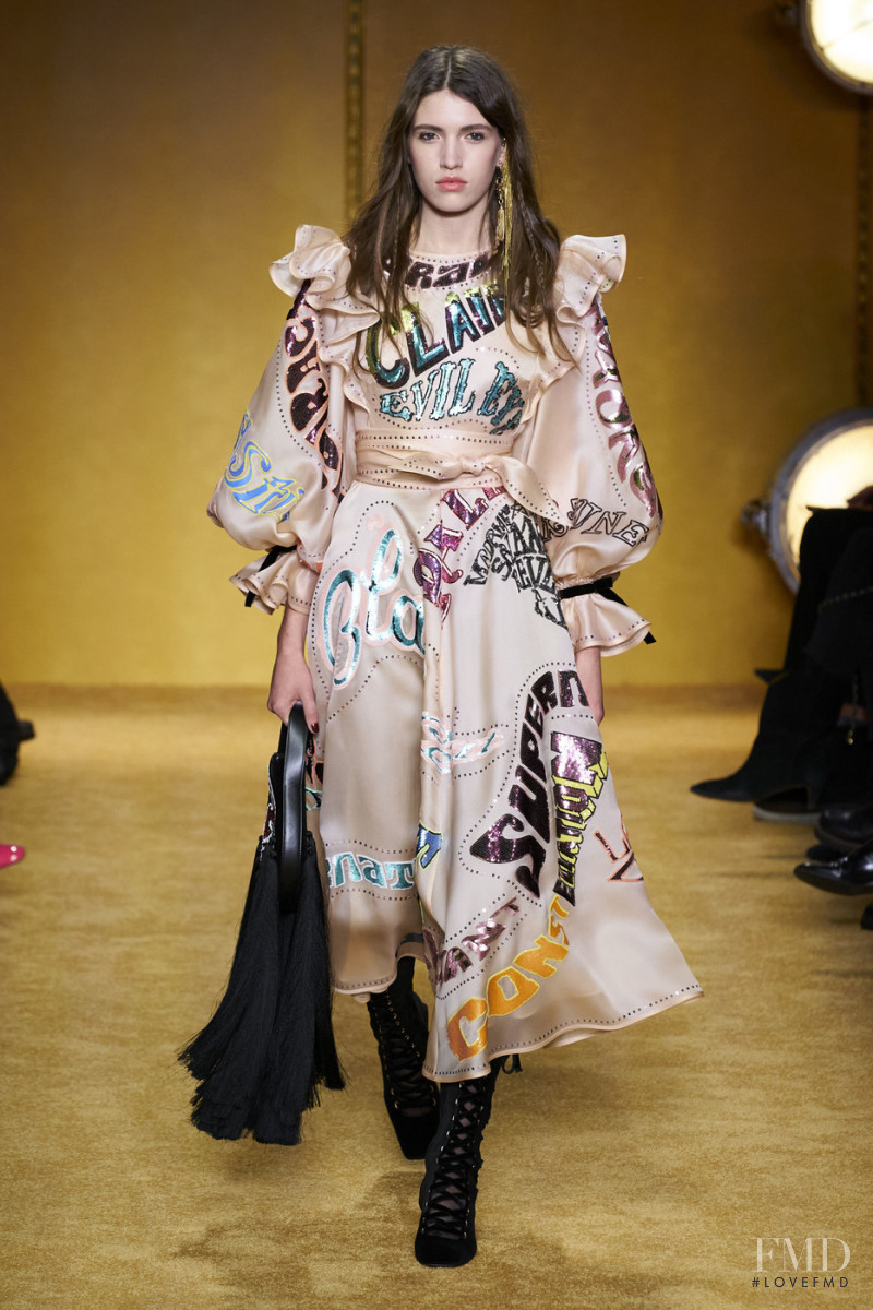 Andrea Langfeldt featured in  the Zimmermann fashion show for Autumn/Winter 2020