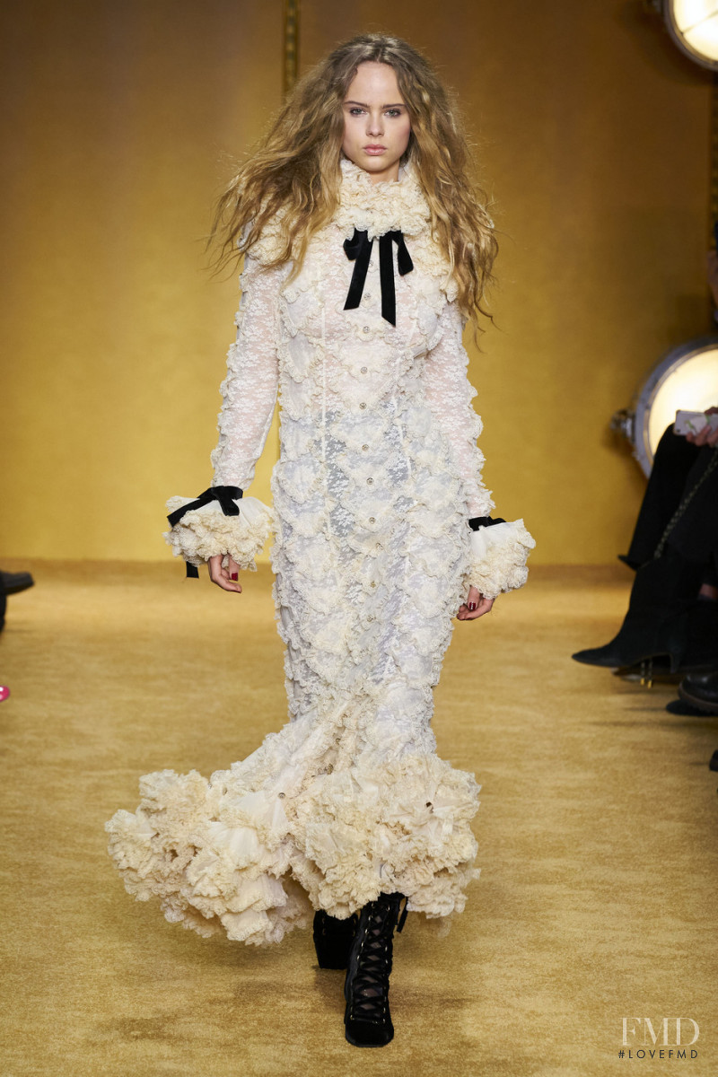 Olivia Vinten featured in  the Zimmermann fashion show for Autumn/Winter 2020