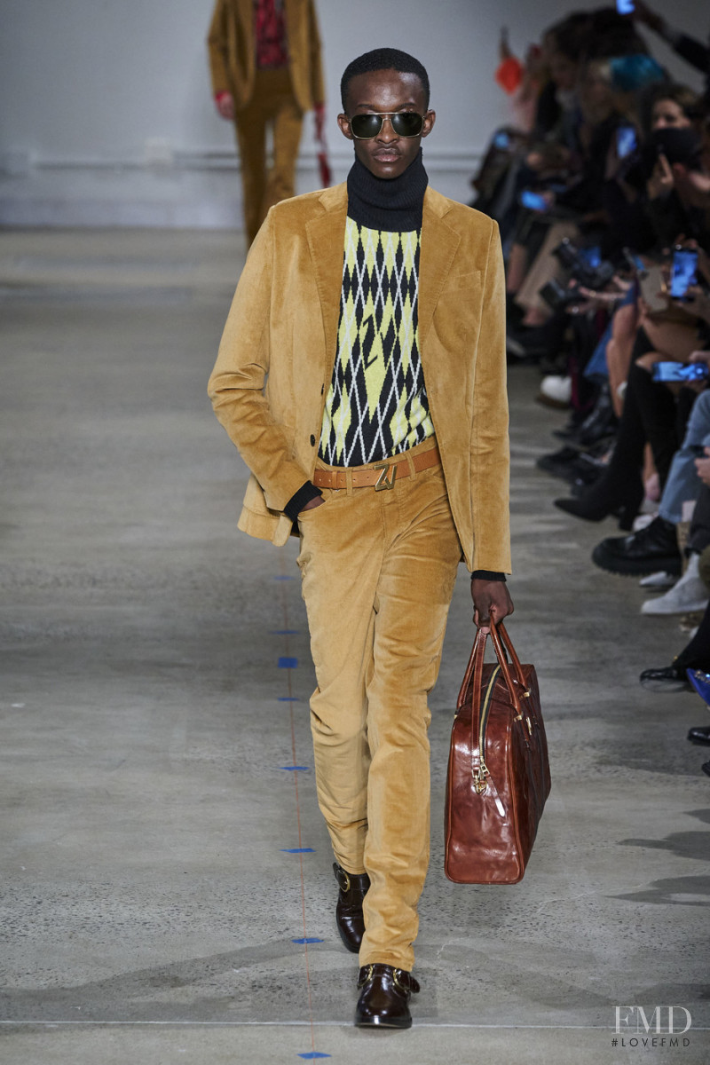 Cheikh Kebe featured in  the Zadig & Voltaire fashion show for Autumn/Winter 2020