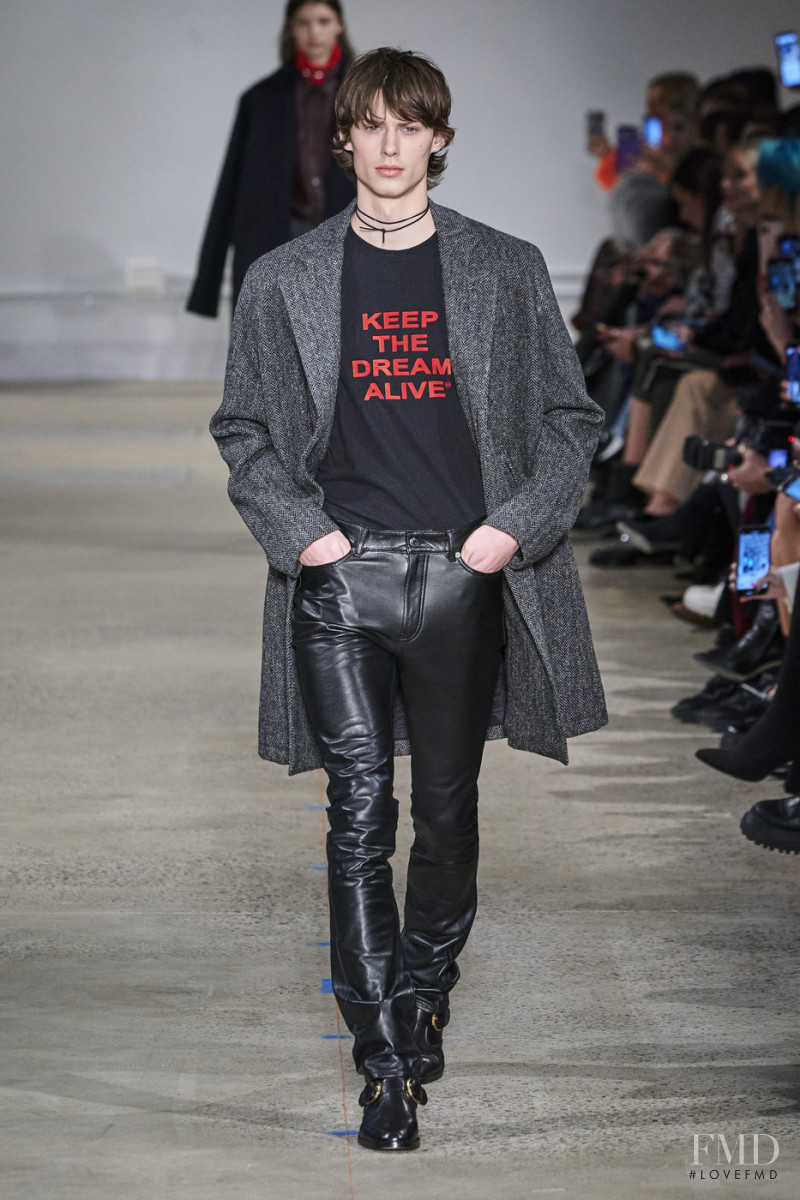 Conlan Munari featured in  the Zadig & Voltaire fashion show for Autumn/Winter 2020