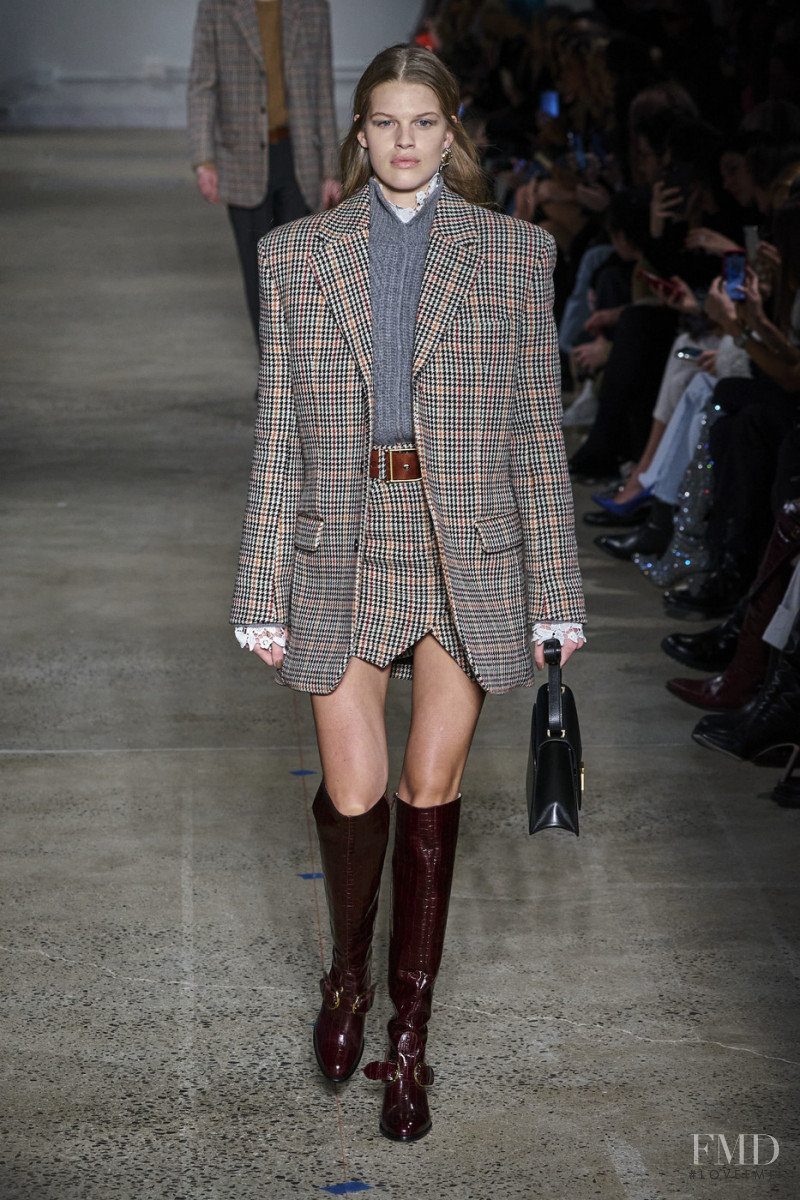 Kim Celina Riekenberg featured in  the Zadig & Voltaire fashion show for Autumn/Winter 2020