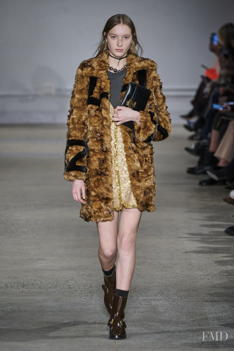 Kateryna Zub featured in  the Zadig & Voltaire fashion show for Autumn/Winter 2020