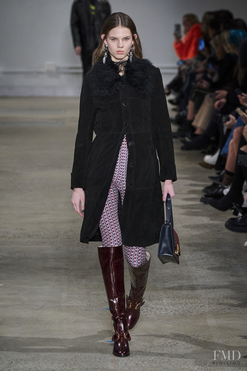 Julia Merkelbach featured in  the Zadig & Voltaire fashion show for Autumn/Winter 2020