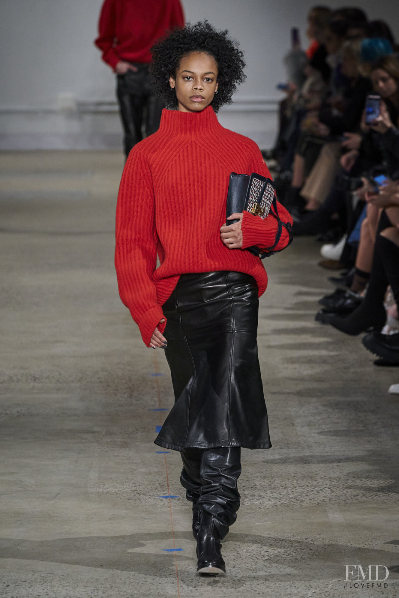 Aaliyah Hydes featured in  the Zadig & Voltaire fashion show for Autumn/Winter 2020