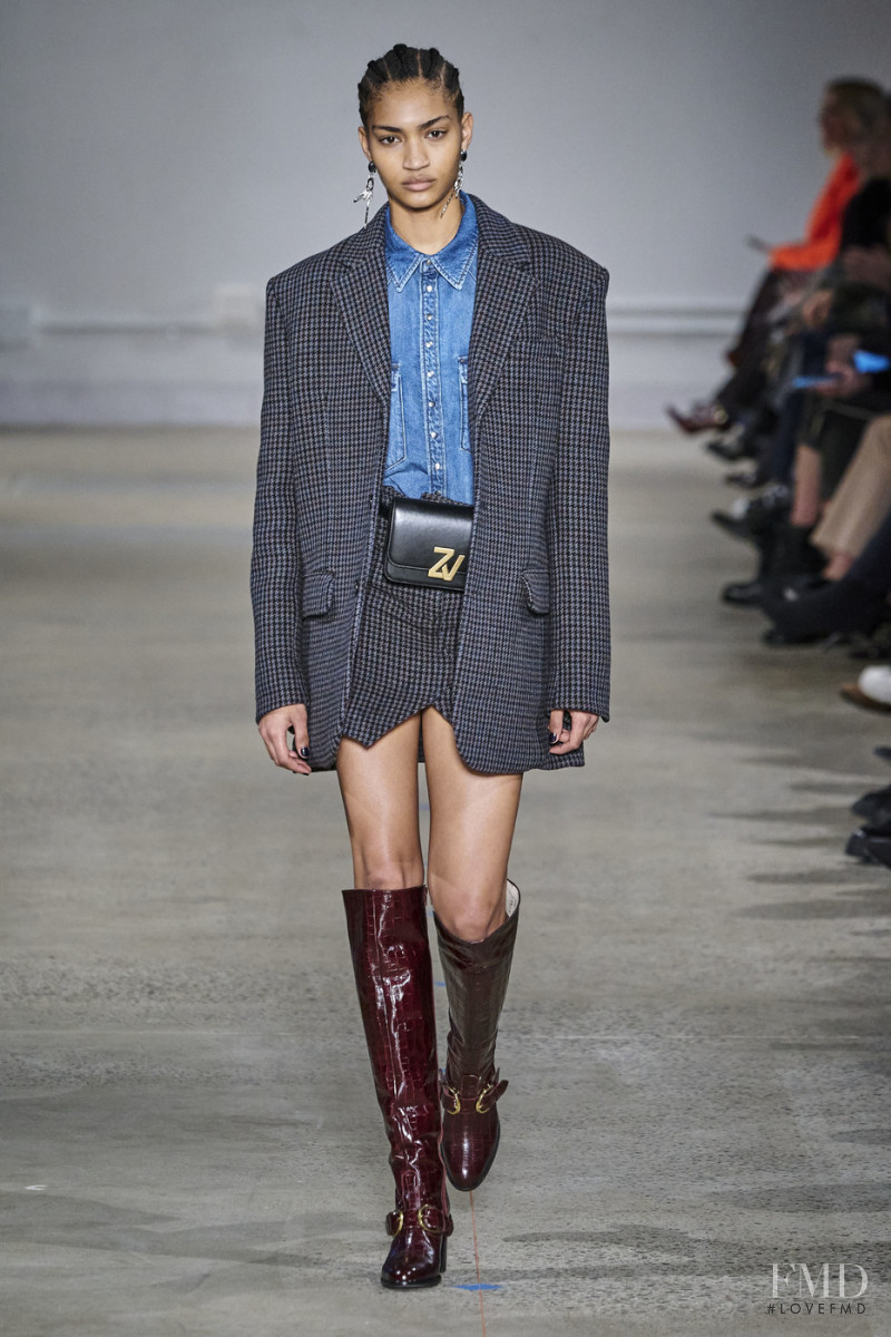 Anyelina Rosa featured in  the Zadig & Voltaire fashion show for Autumn/Winter 2020