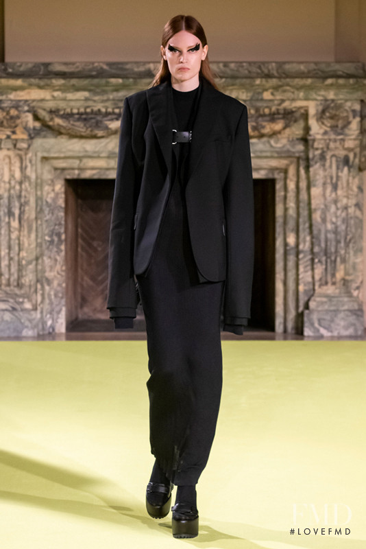 Millicent Rodges featured in  the Vera Wang fashion show for Autumn/Winter 2020