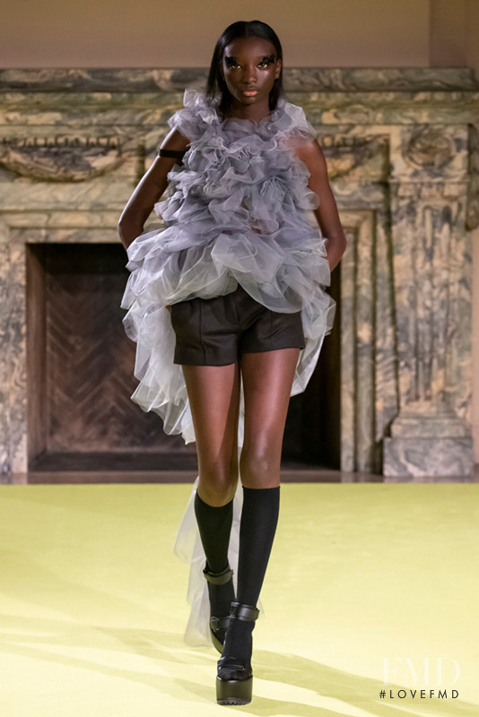 Assa Baradji featured in  the Vera Wang fashion show for Autumn/Winter 2020