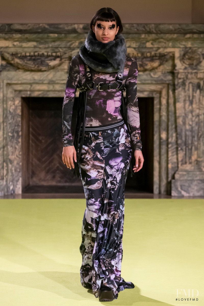 Oudey Egone featured in  the Vera Wang fashion show for Autumn/Winter 2020