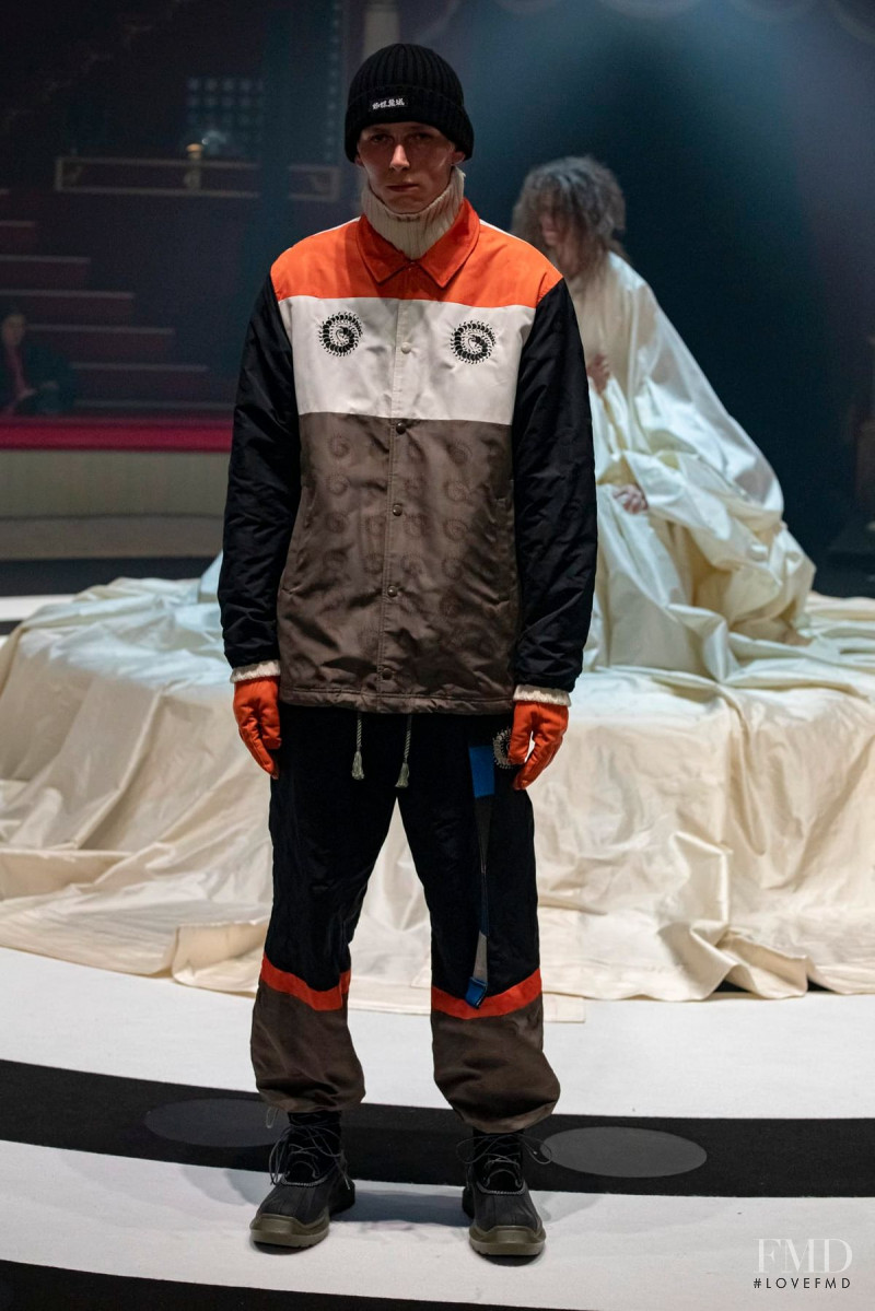 Undercover Fallen Man fashion show for Autumn/Winter 2020