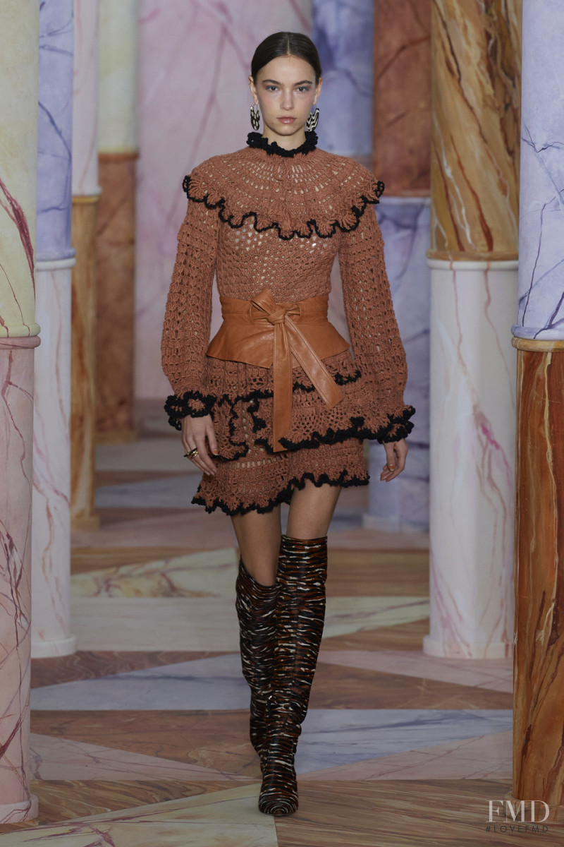 Izzy Josephine Adams featured in  the Ulla Johnson fashion show for Autumn/Winter 2020