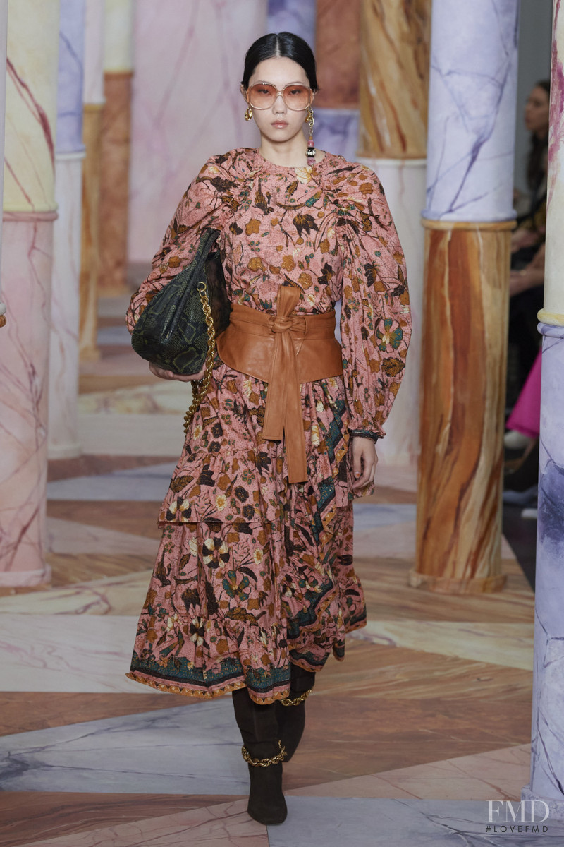 Kim Min Jung featured in  the Ulla Johnson fashion show for Autumn/Winter 2020