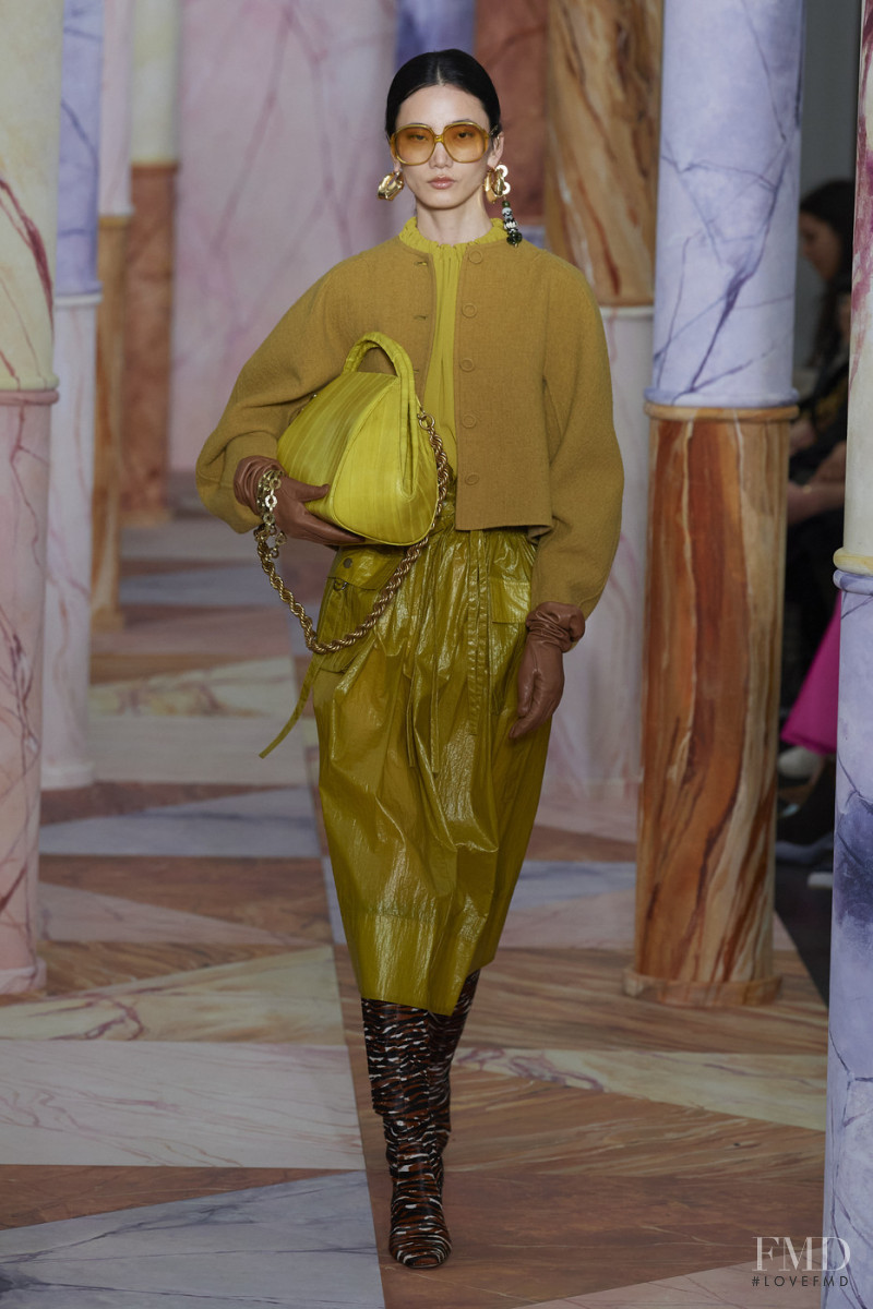 Liu Huan featured in  the Ulla Johnson fashion show for Autumn/Winter 2020