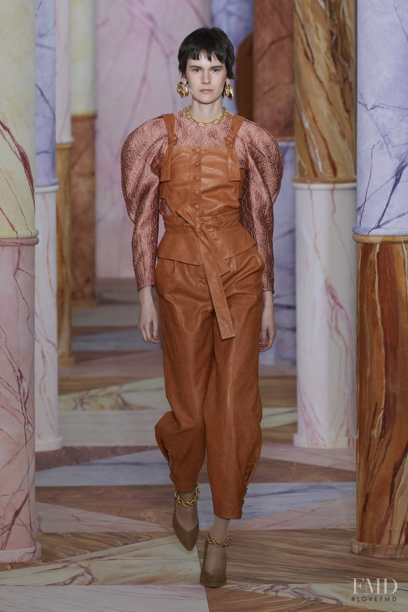 Jamily Meurer Wernke featured in  the Ulla Johnson fashion show for Autumn/Winter 2020
