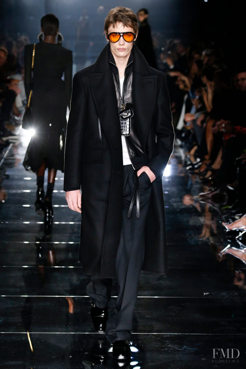 Freek Iven featured in  the Tom Ford fashion show for Autumn/Winter 2020