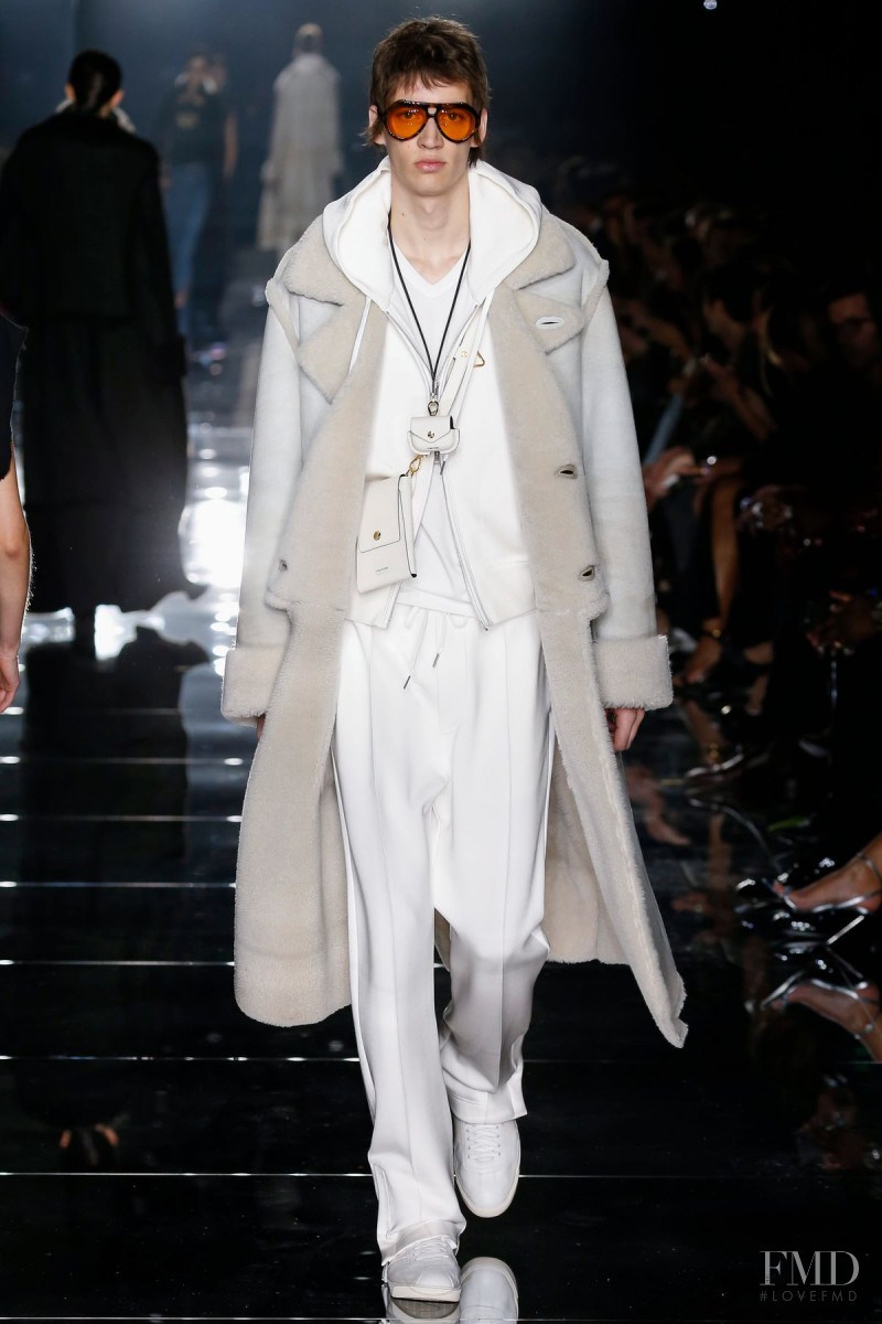 Niks Gerbasevskis featured in  the Tom Ford fashion show for Autumn/Winter 2020