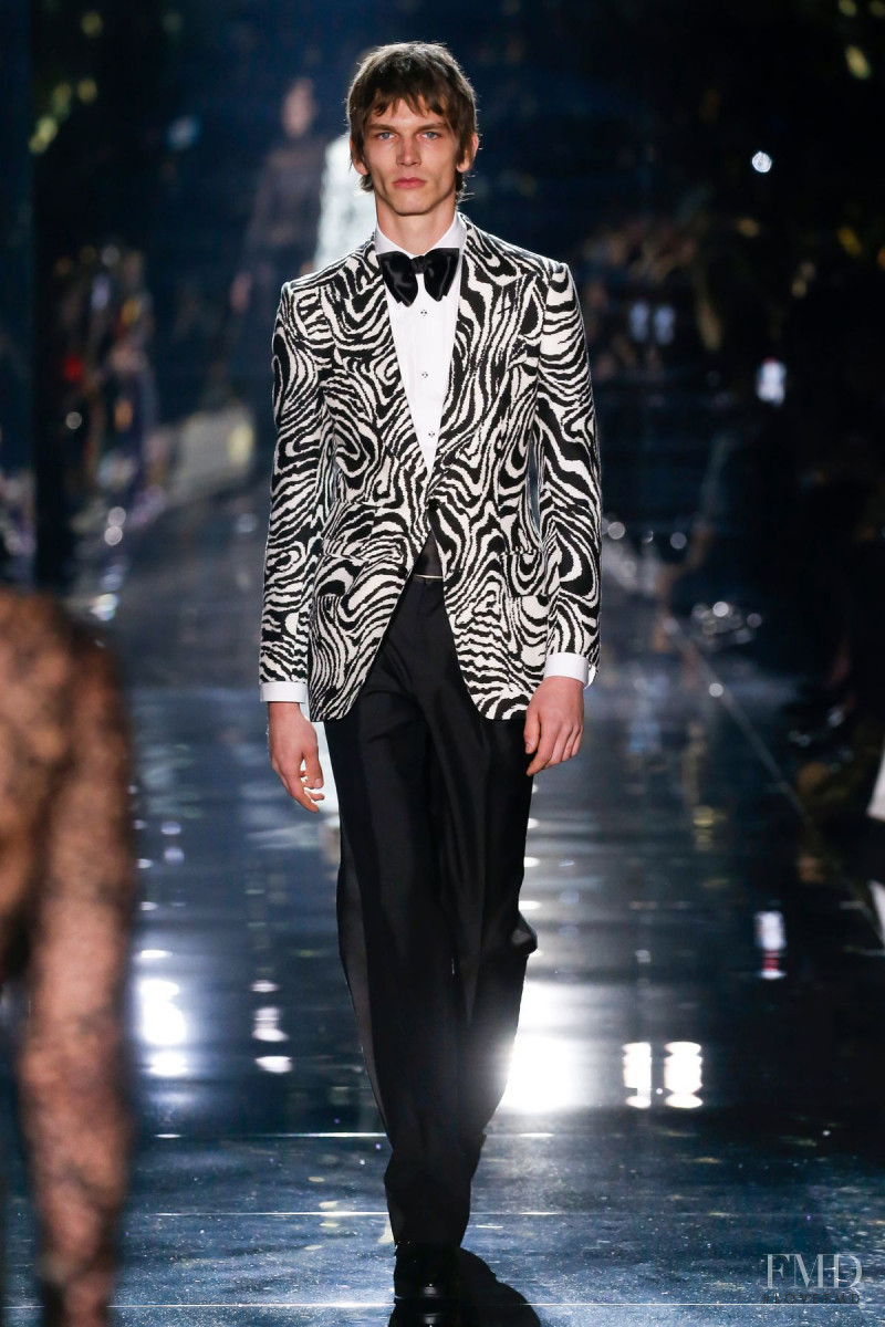 Erik van Gils featured in  the Tom Ford fashion show for Autumn/Winter 2020
