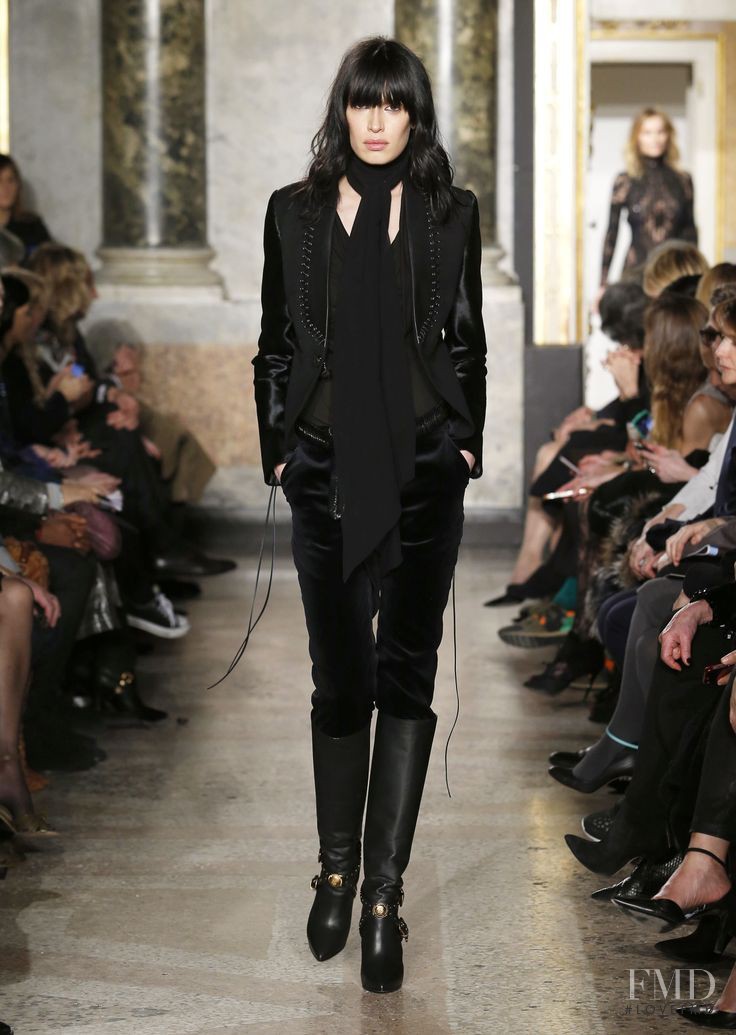 Sabrina Ioffreda featured in  the Pucci fashion show for Autumn/Winter 2014