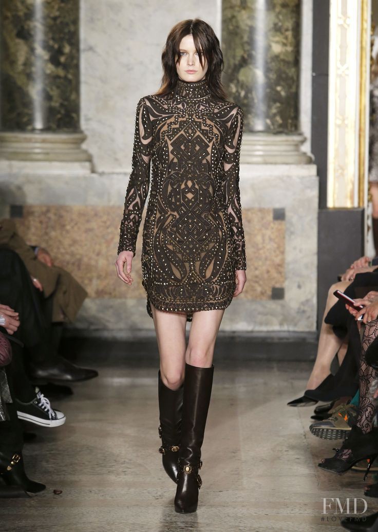 Zlata Mangafic featured in  the Pucci fashion show for Autumn/Winter 2014