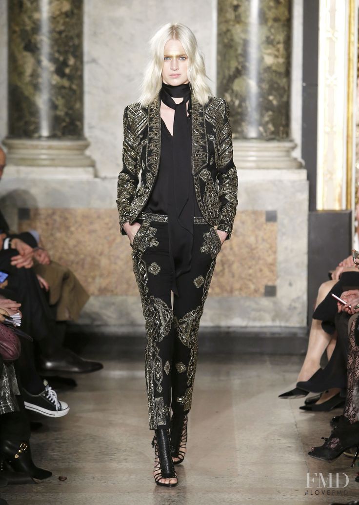 Ashleigh Good featured in  the Pucci fashion show for Autumn/Winter 2014