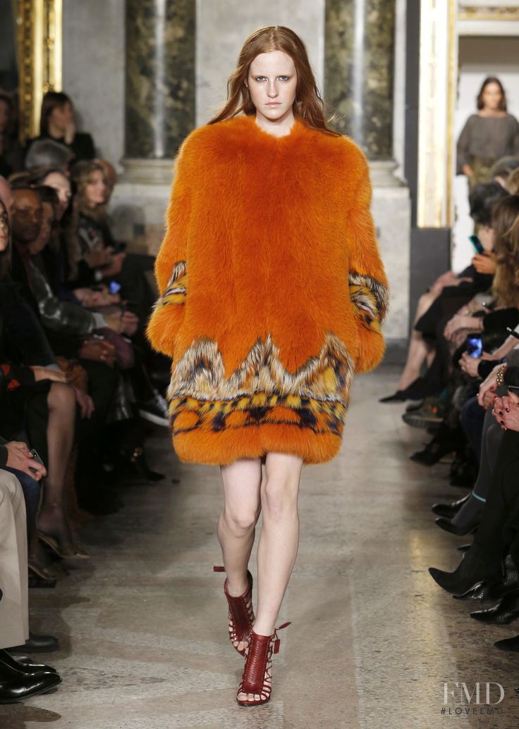 Magdalena Jasek featured in  the Pucci fashion show for Autumn/Winter 2014