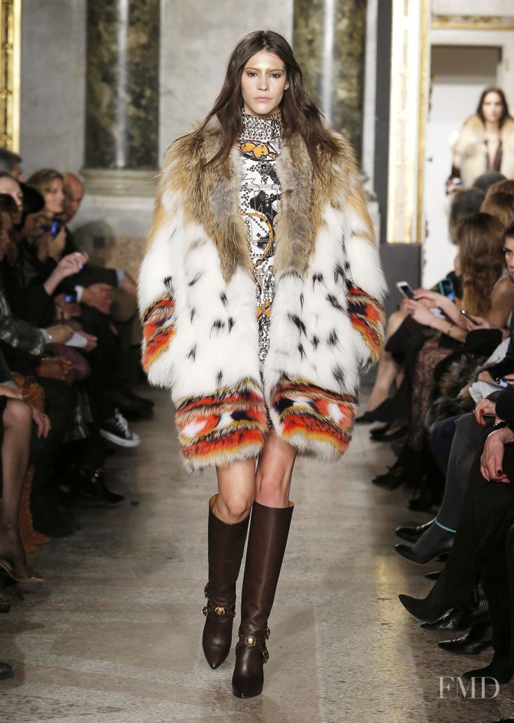 Carla Ciffoni featured in  the Pucci fashion show for Autumn/Winter 2014