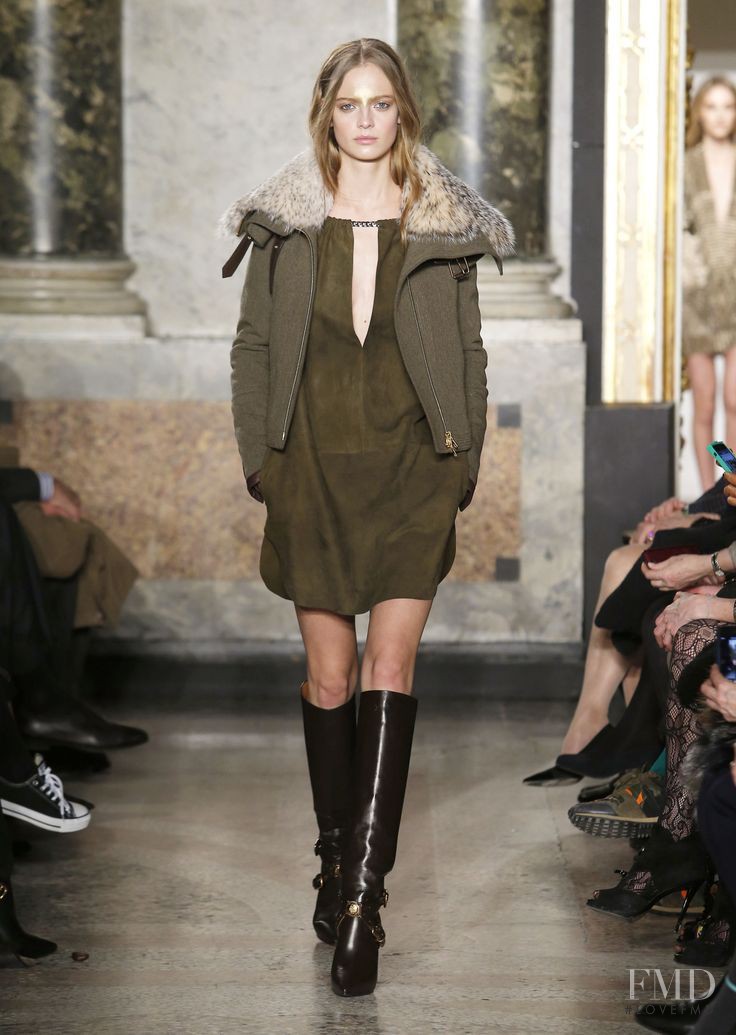 Ine Neefs featured in  the Pucci fashion show for Autumn/Winter 2014