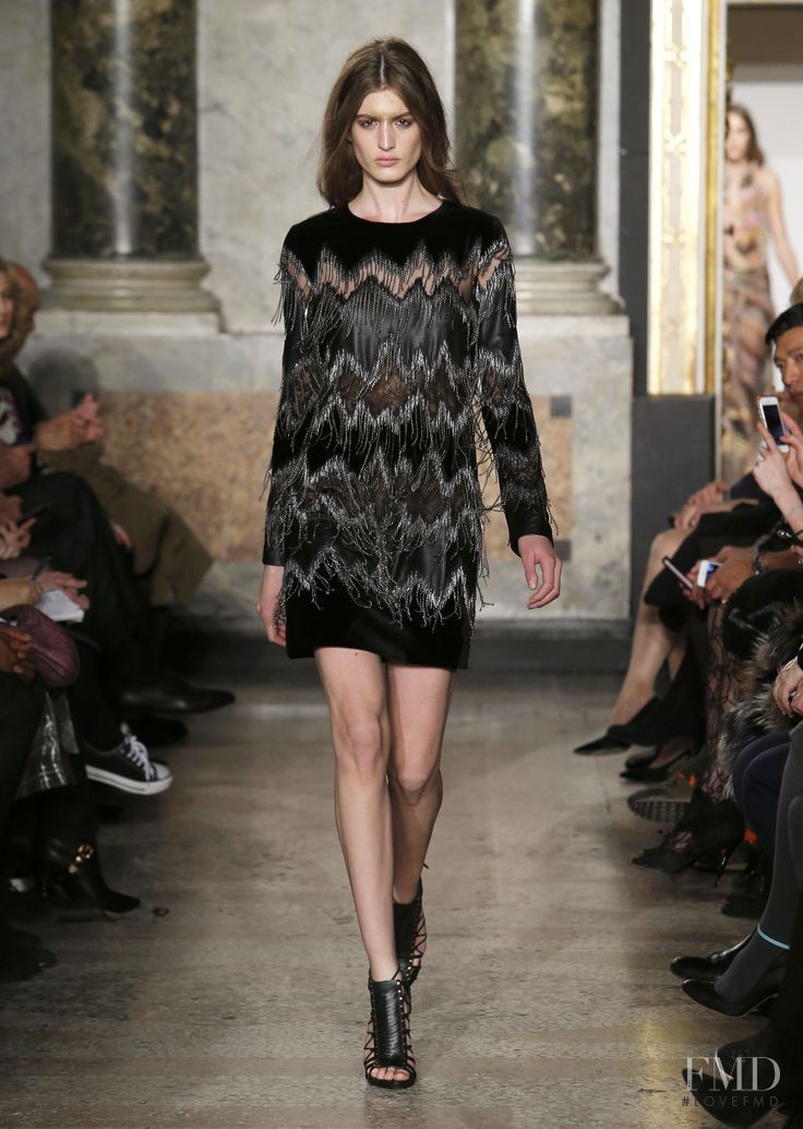 Elodia Prieto featured in  the Pucci fashion show for Autumn/Winter 2014