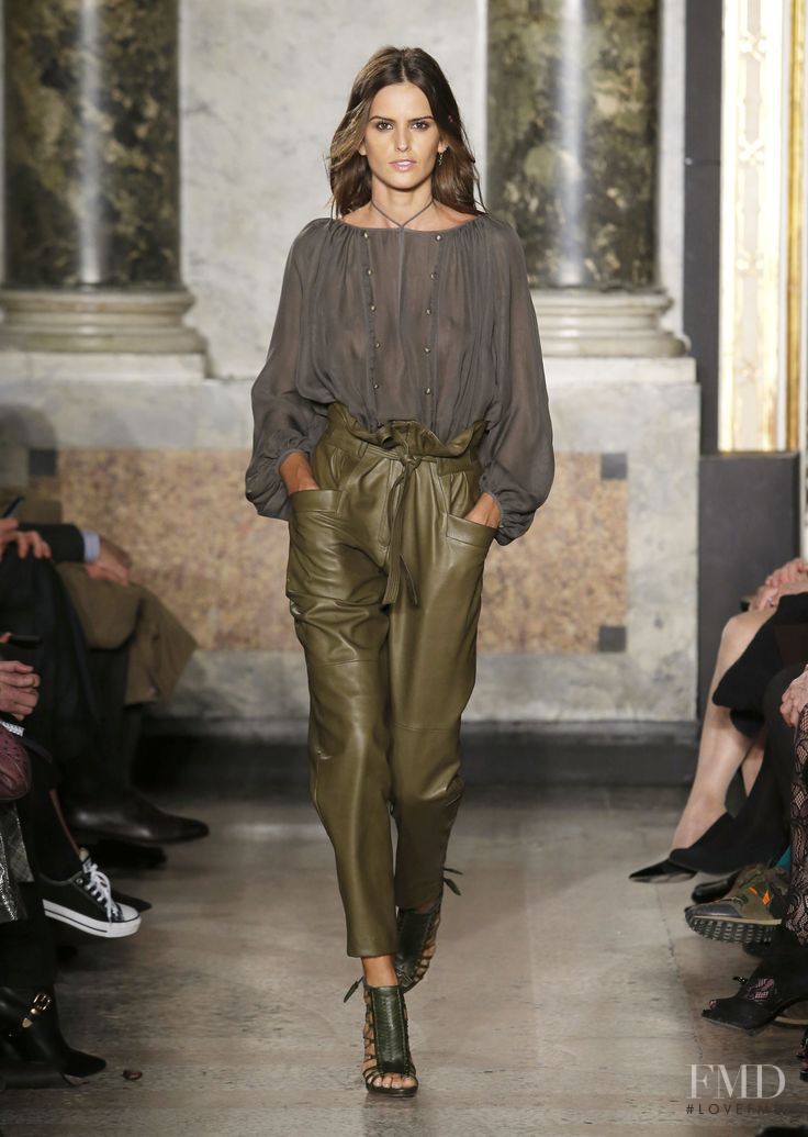 Izabel Goulart featured in  the Pucci fashion show for Autumn/Winter 2014
