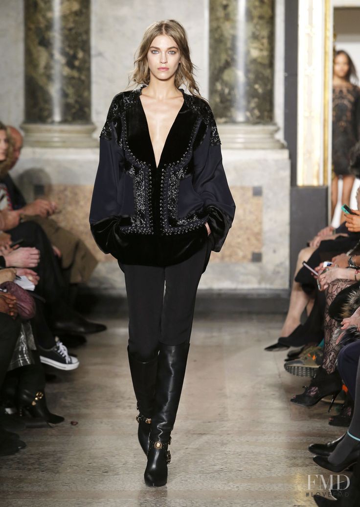Samantha Gradoville featured in  the Pucci fashion show for Autumn/Winter 2014