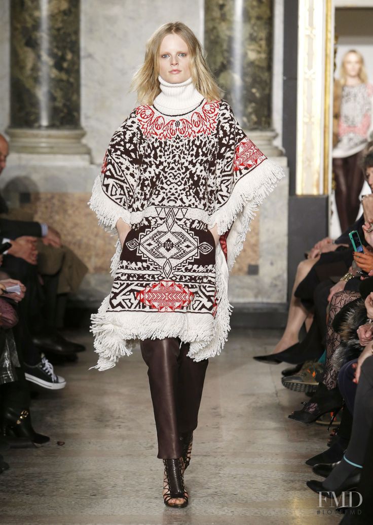 Hanne Gaby Odiele featured in  the Pucci fashion show for Autumn/Winter 2014