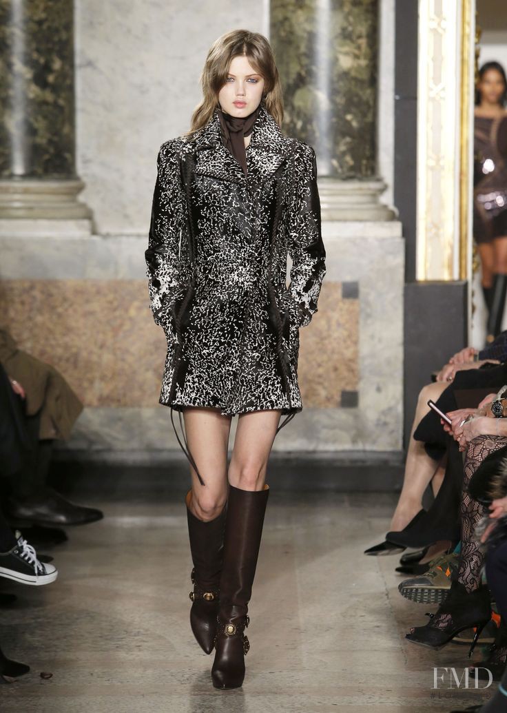 Lindsey Wixson featured in  the Pucci fashion show for Autumn/Winter 2014