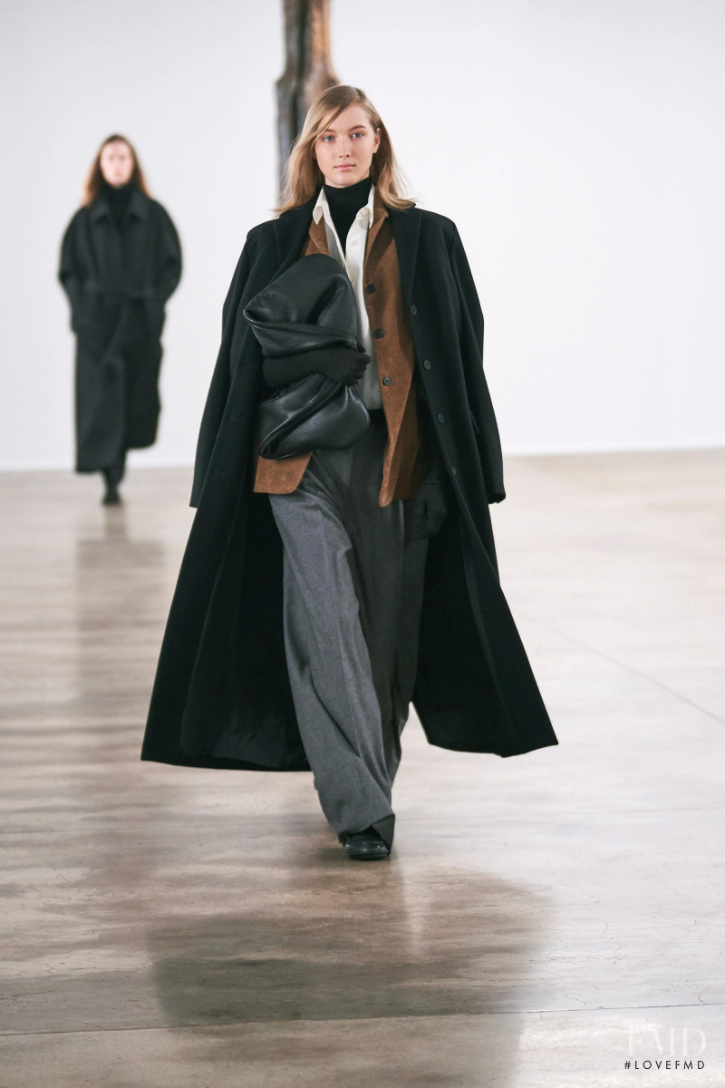 Kateryna Zub featured in  the The Row fashion show for Autumn/Winter 2020