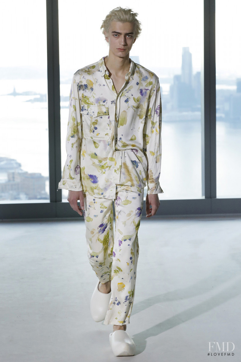 Gena Malinin featured in  the Sies Marjan fashion show for Autumn/Winter 2020