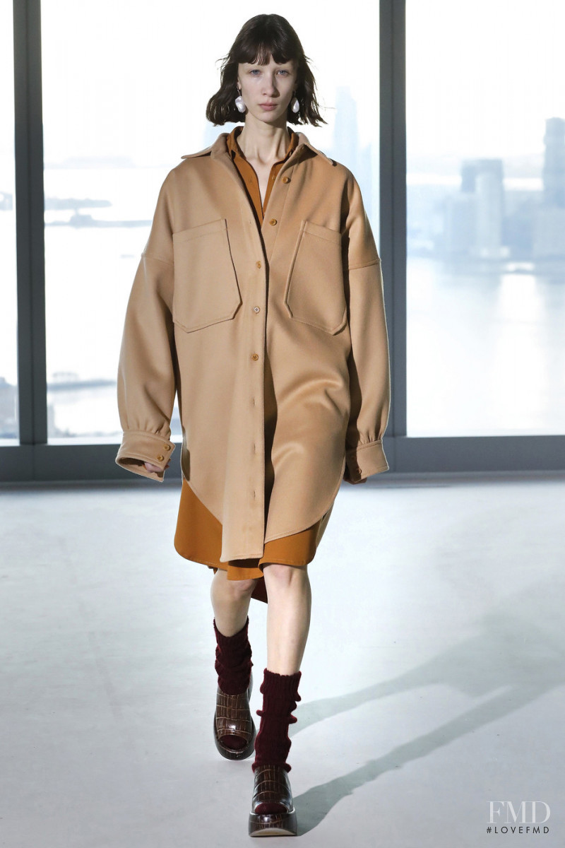 Sasha Knysh featured in  the Sies Marjan fashion show for Autumn/Winter 2020