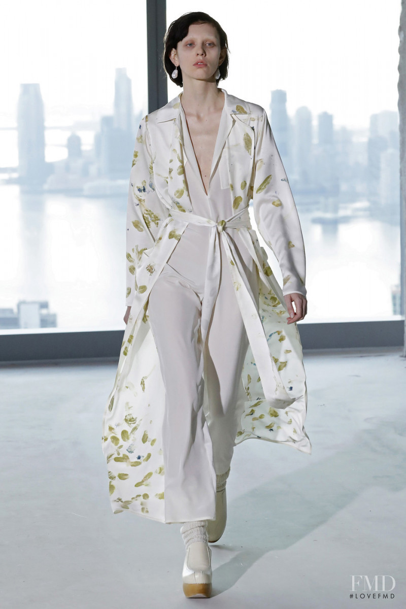 Jane Kovich featured in  the Sies Marjan fashion show for Autumn/Winter 2020