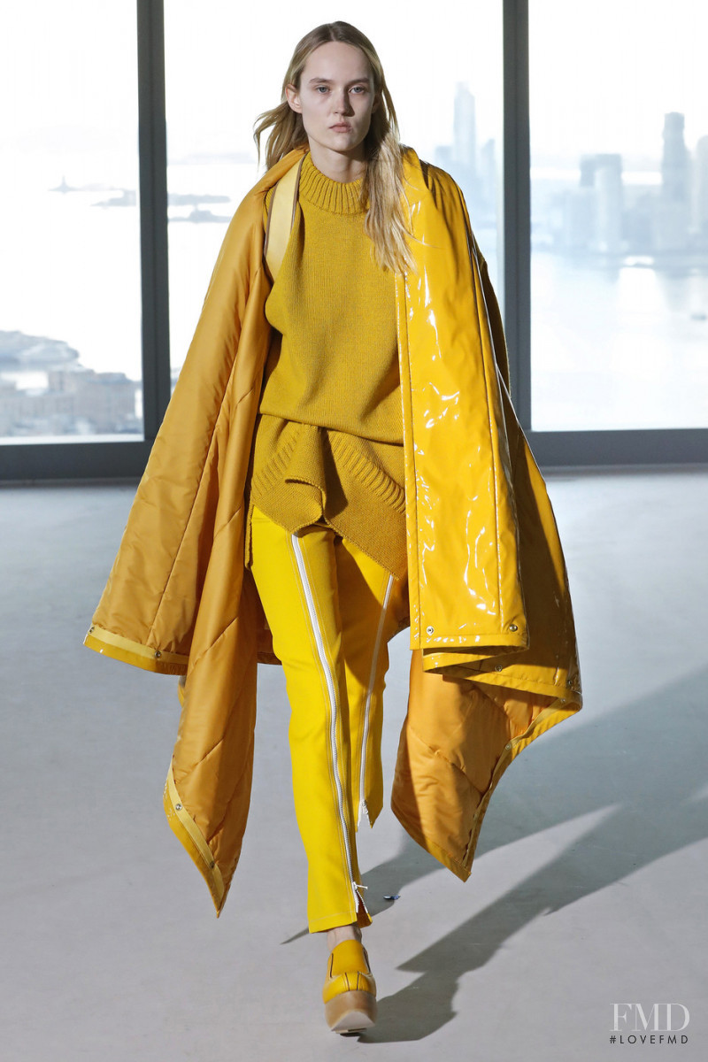 Harleth Kuusik featured in  the Sies Marjan fashion show for Autumn/Winter 2020