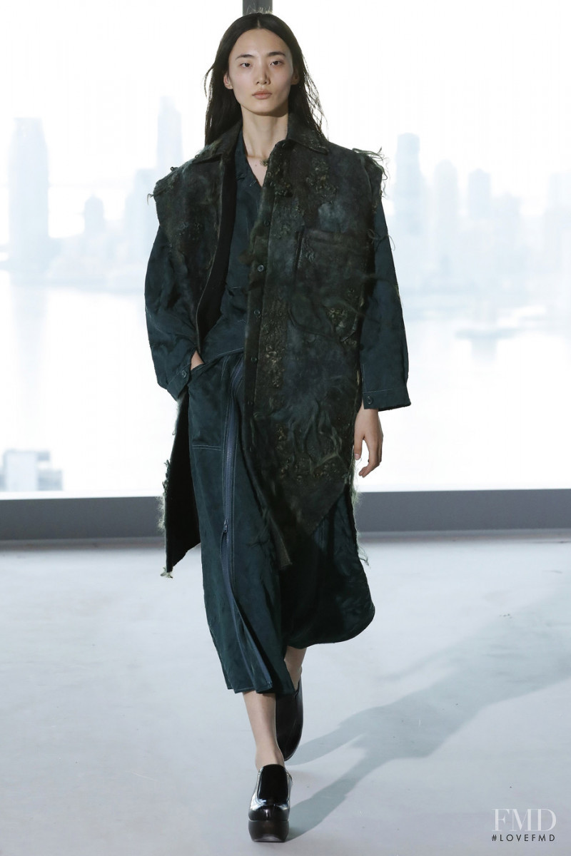 Liu Huan featured in  the Sies Marjan fashion show for Autumn/Winter 2020