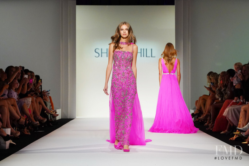 Kate Demianova featured in  the Sherri Hill fashion show for Spring/Summer 2020