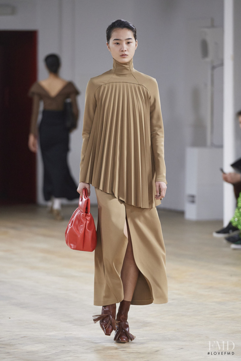 Sun Yue Chen featured in  the A.W.A.K.E. by Natalia Alaverdian fashion show for Autumn/Winter 2020