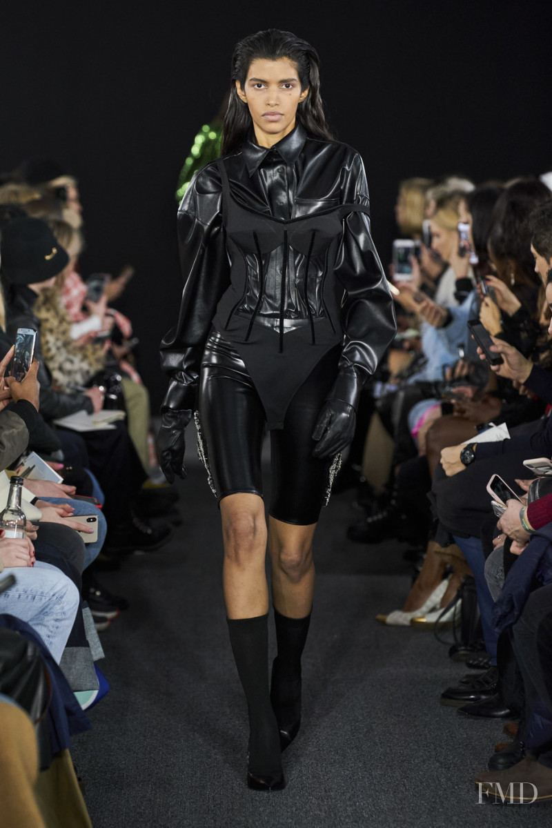 Pooja Mor featured in  the David Koma fashion show for Autumn/Winter 2020