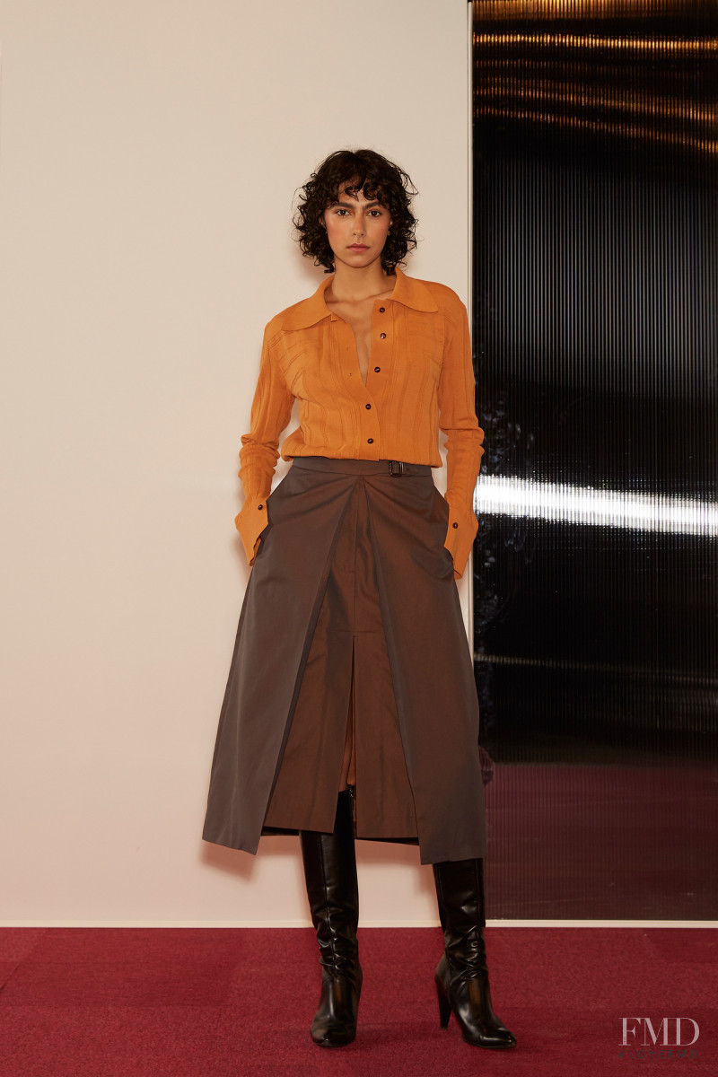 Arantza Goett featured in  the Eftychia lookbook for Autumn/Winter 2020