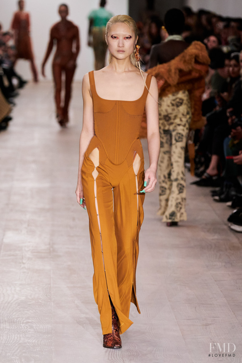 Aoi Aoi featured in  the Charlotte Knowles fashion show for Autumn/Winter 2020