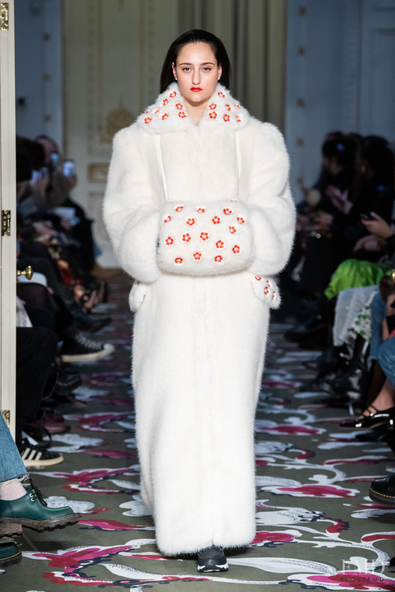 Jess Maybury featured in  the Shrimps fashion show for Autumn/Winter 2020
